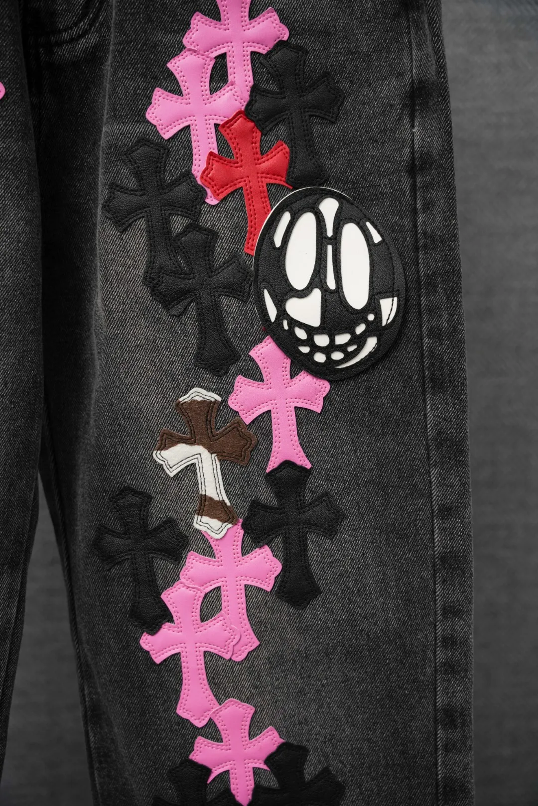 ：S 044 & Chrome Hearts Same Style ：Black Size：28 30 32 34 （S-XL)